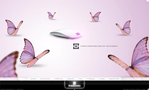 firriato Screenshot sito web www.firriato.it