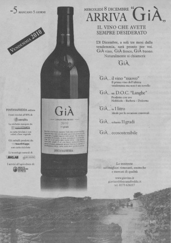 gia-langhe-doc-pubblicita Già Langhe DOC pubblicità su quotidiano