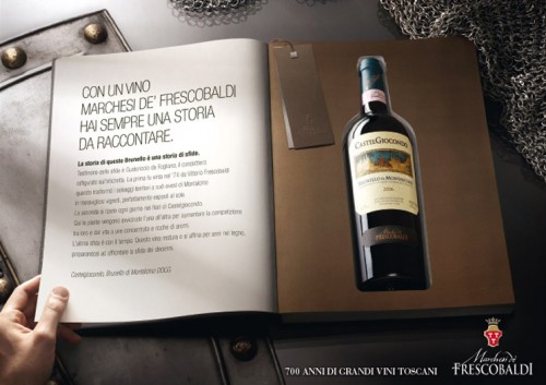 Campagna advertising Marchesi de' Frescobaldi Campagna advertising Marchesi de' Frescobaldi