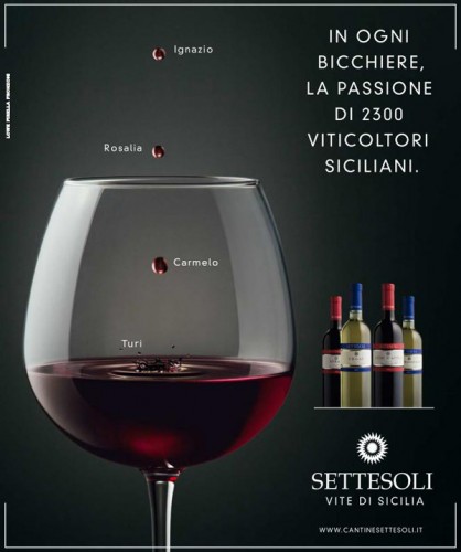 Grafica campagna advertising Settesoli Grafica campagna advertising Settesoli