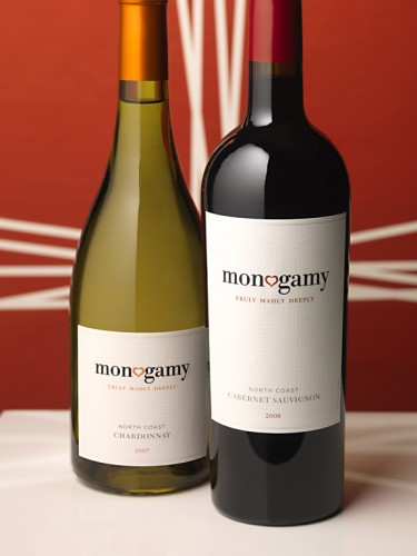Monogamy Wine Packaging Monogamy Wines