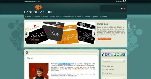 Home page Cantine Barbera