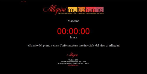 Allegrini.it - Multichannel