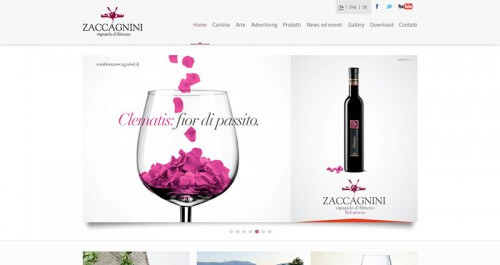 Responsive Web Design Cantina Zaccagnini