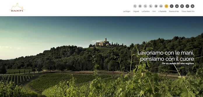Nuovo sito web Castello Banfi