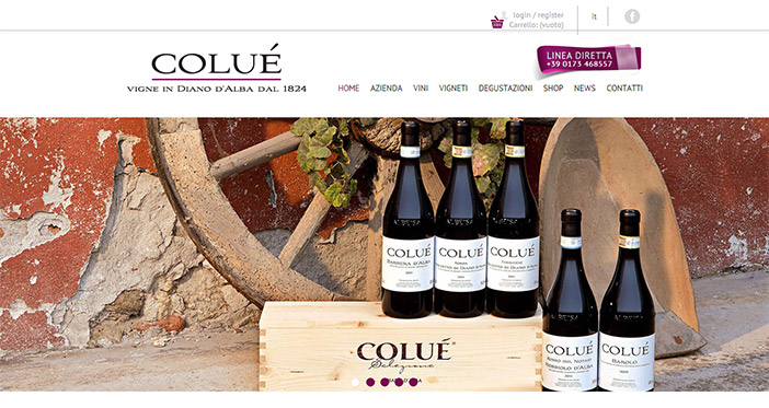 Nuovo sito web Colué