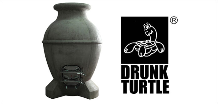 Vaso vinario Drunk Turtle