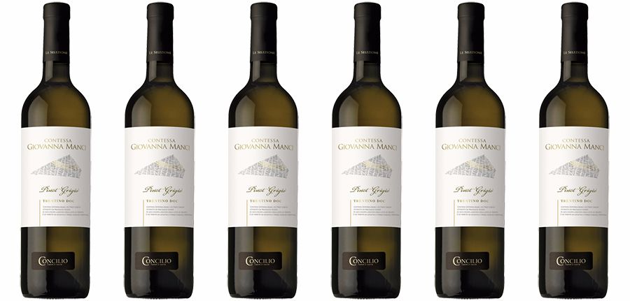 Pinot Grigio Trentino D.O.C. “Contessa Giovanna Manci 2015”