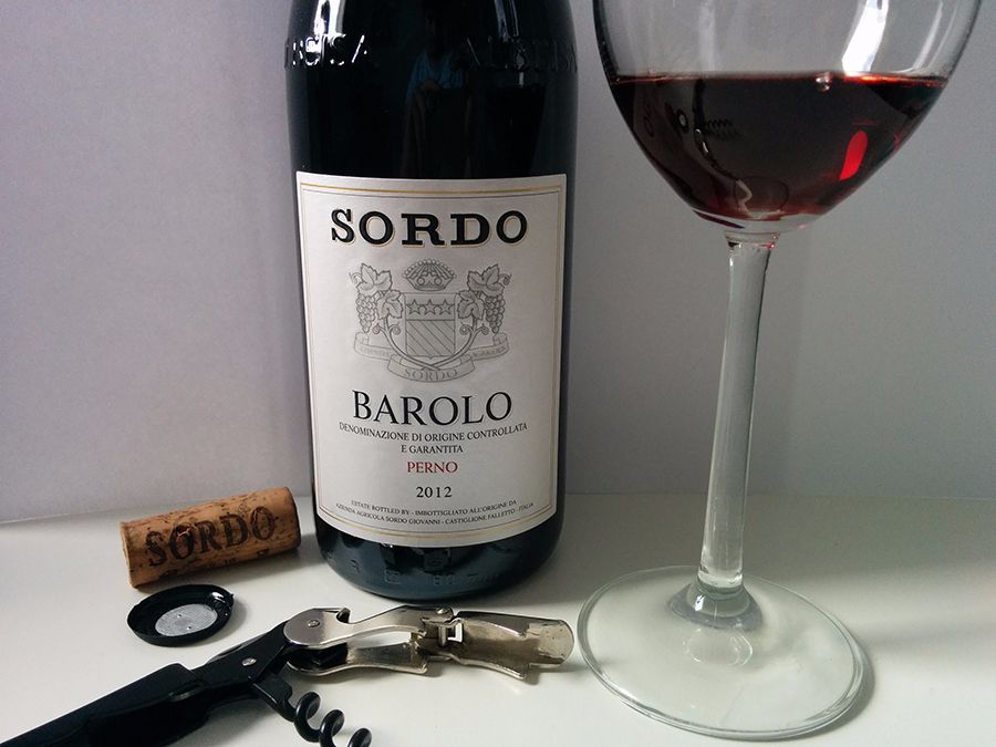 Vino Barolo cantina Sordo Giovanni