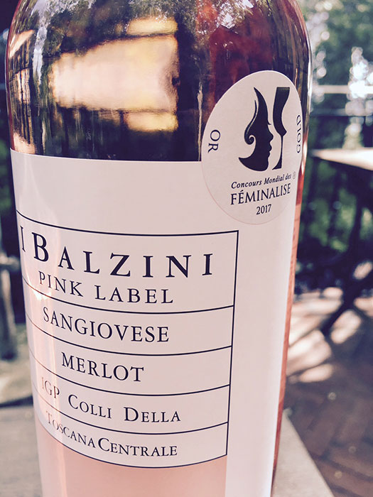 I Balzini Pink Label con medaglia