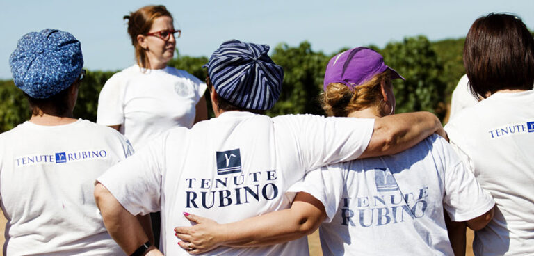 La vendemmia delle donne di Tenute Rubino 2017