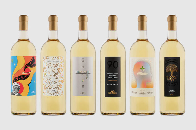 “Off the Skins”: una mostra e una capsule collection per i 60 anni del Pinot Grigio Santa Margherita