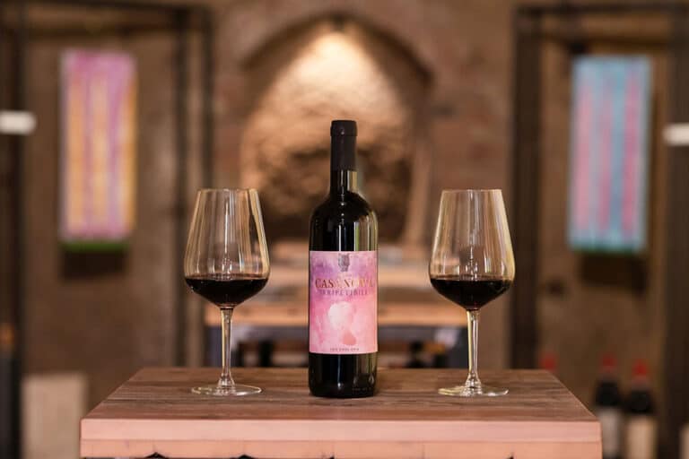 Irripetibile, il Super Tuscan di Podere Casanova,  per una raffinata cena di San Valentino
