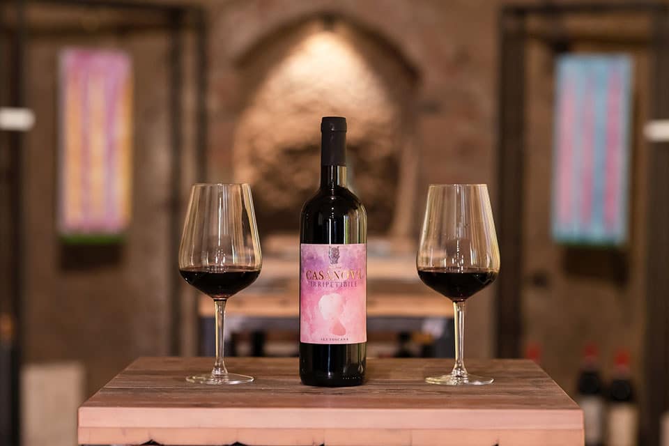 Irripetibile Super Tuscan Podere Casanova San Valentino