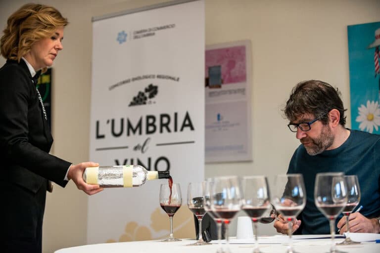 umbria del vino degustazioni