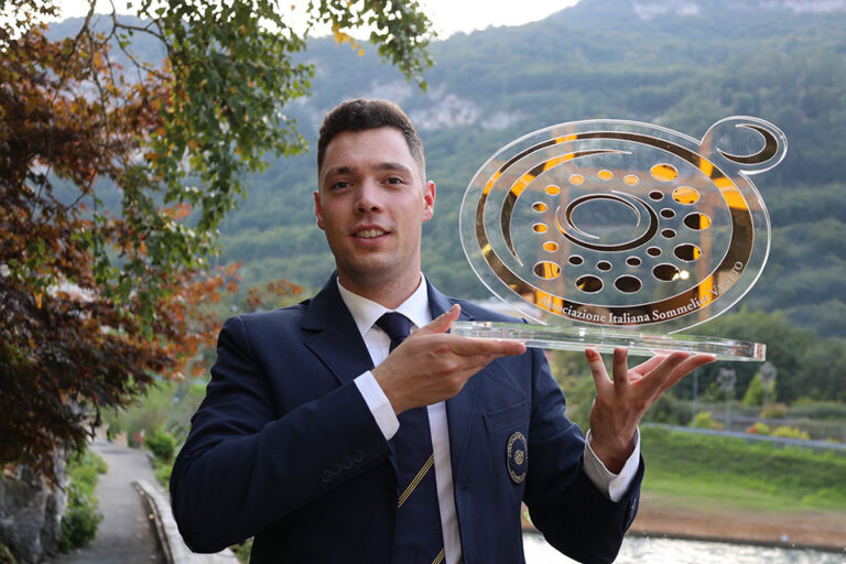 Federico Domeneghetti Miglior Sommelier del Veneto 2023