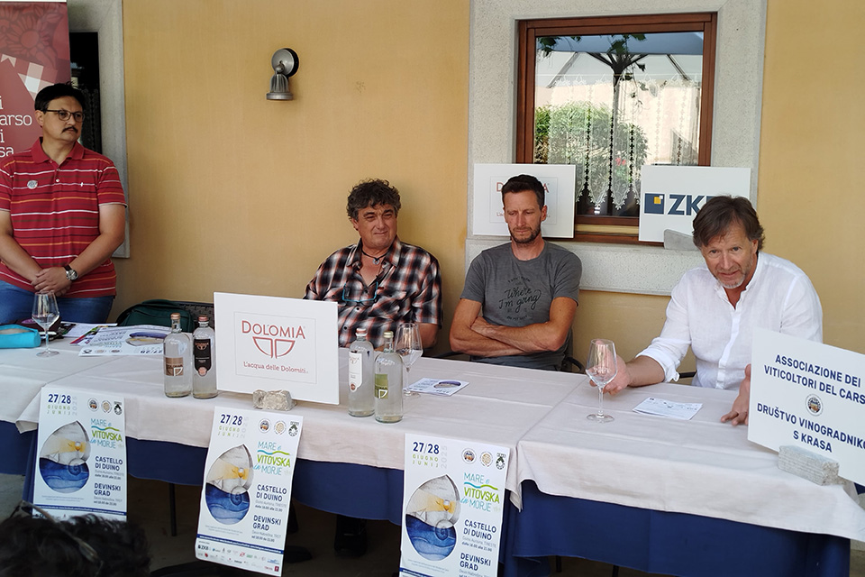 Conferenza di presentazione Mare e Vitovska in Morje 2025