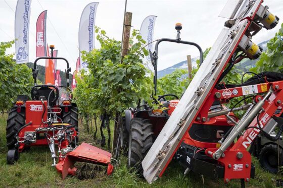 La viticoltura eroica in campo in Val di Cembra con “Enovitis Extrême”