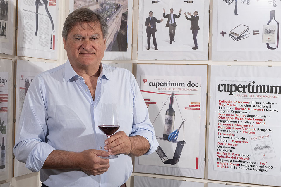 Giuseppe Pizzolante Leuzzi enologo della Cupertinum