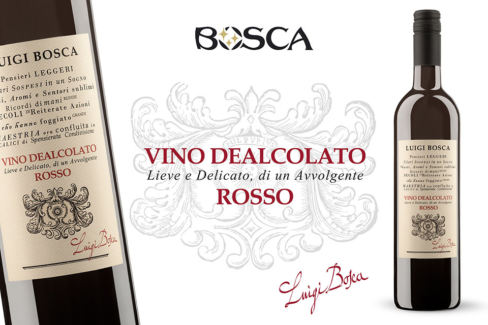 Bosca lancia il suo primo vino fermo no alcol