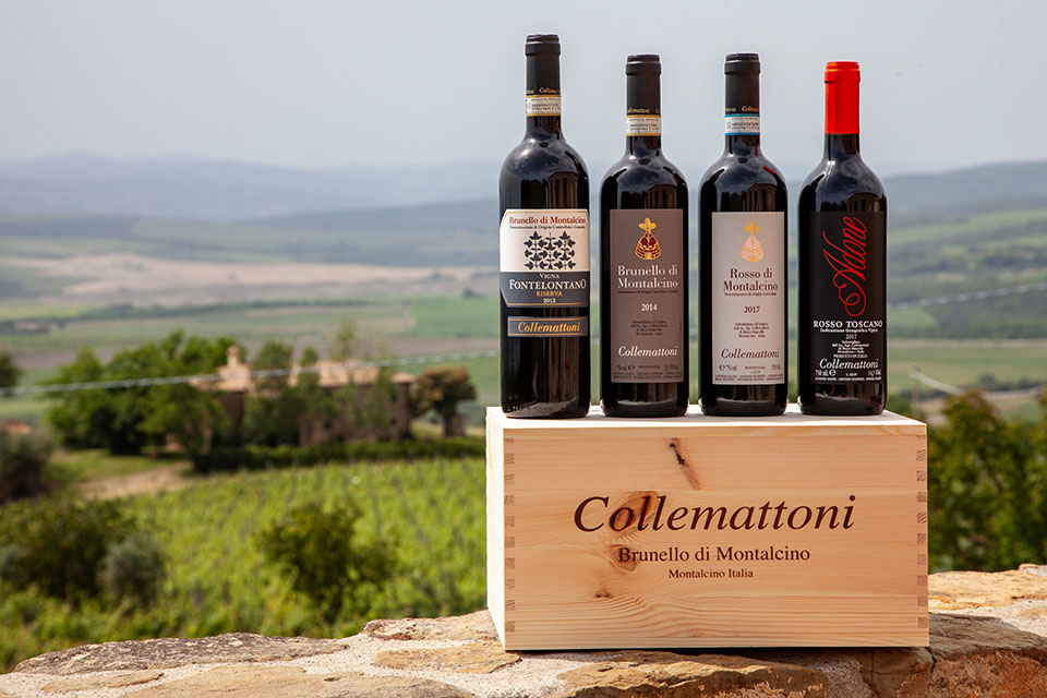 vini collemattoni montalcino siena