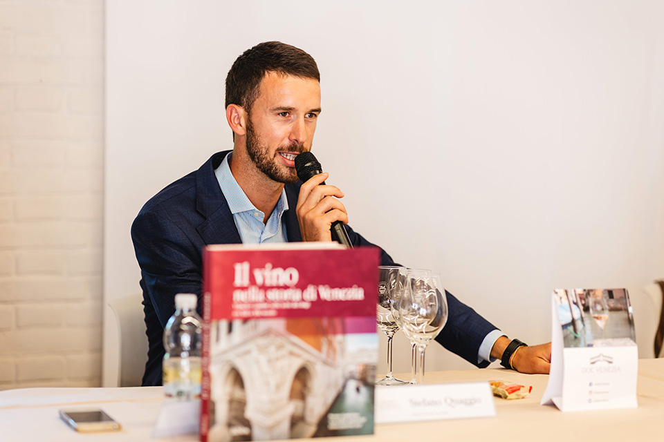 Stefano Quaggio direttore del Consorzio Vini Venezia
