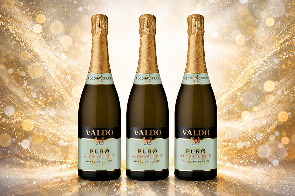 Valdo Spumanti PURØ Spumante Dealcolato Alcohol Free Blanc de Blancs