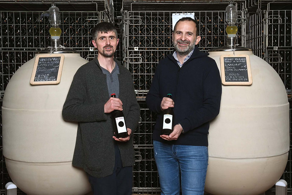 Achille e Cristiano Garella Cantina Boroli