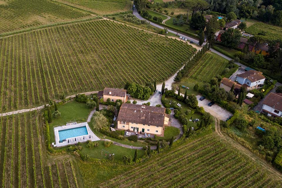 fattoria sardi vista aerea